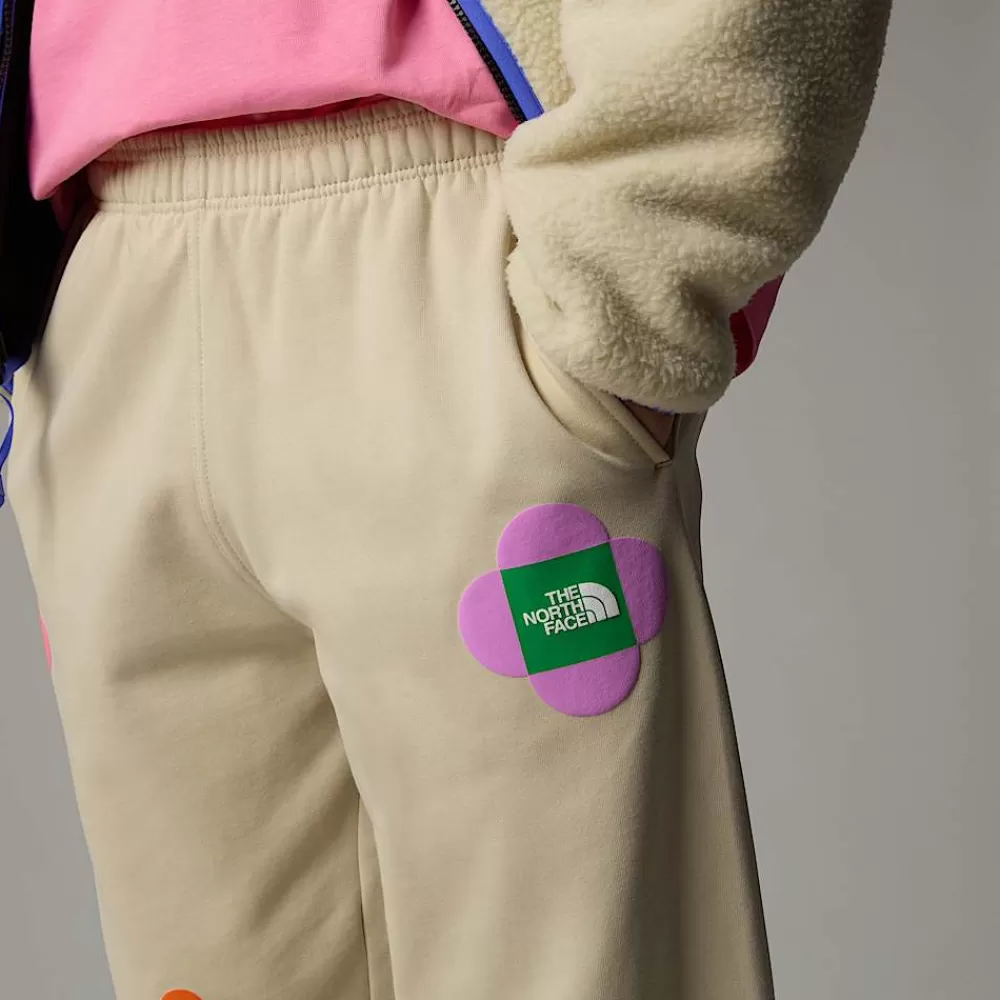 The North Face Pants | Bukser^Unisex TNF X Yinka Ilori Let's Blossom Together Joggingbukser Gravel
